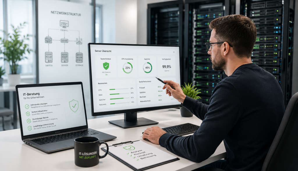 IT-Beratung Server für stabile und sichere Systeme