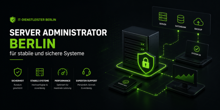 Server Administrator Berlin für stabile und sichere Systeme