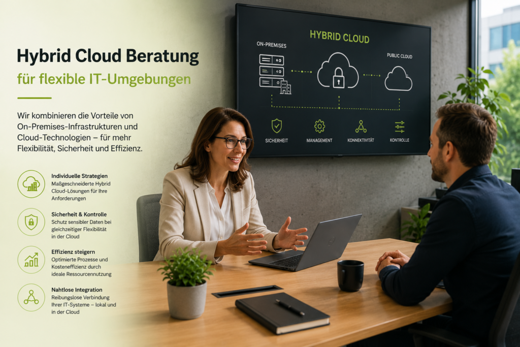 Hybrid Cloud Beratung für flexible IT-Umgebungen