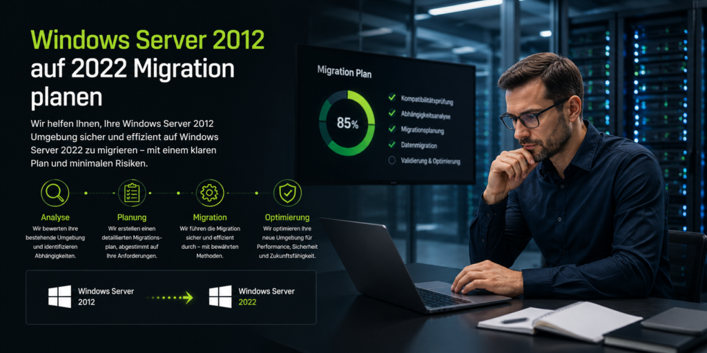 Windows Server 2012 auf 2022 Migration planen