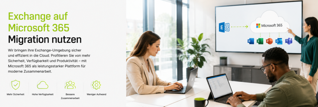 Exchange auf Microsoft 365 Migration nutzen
