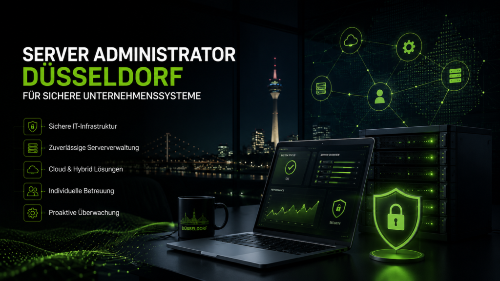 Server Administrator Düsseldorf für sichere Unternehmenssysteme