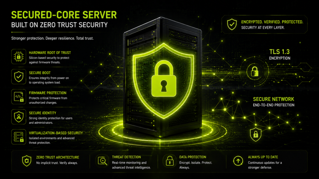 secured core server