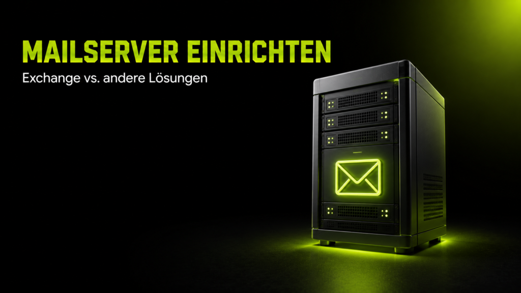 Mailserver einrichten