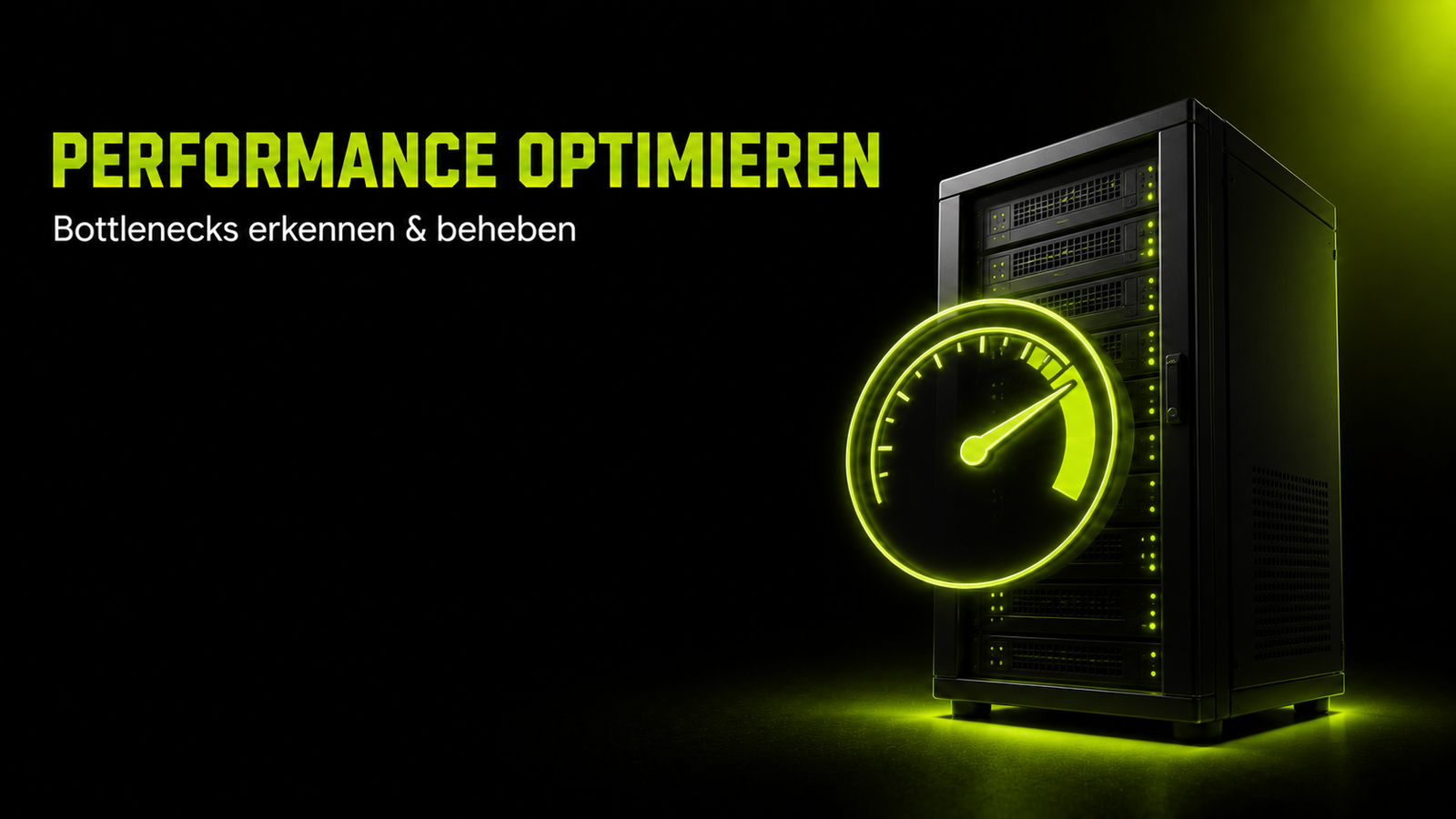 Server-Performance optimieren Häufige Bottlenecks